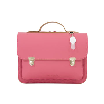 Lederen kleutertas - Antique Pink